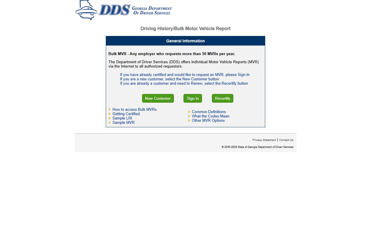 Muscogee County arrest records Georgia DDS driver record source