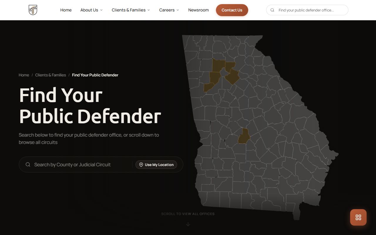 Muscogee County criminal court records public defender finder