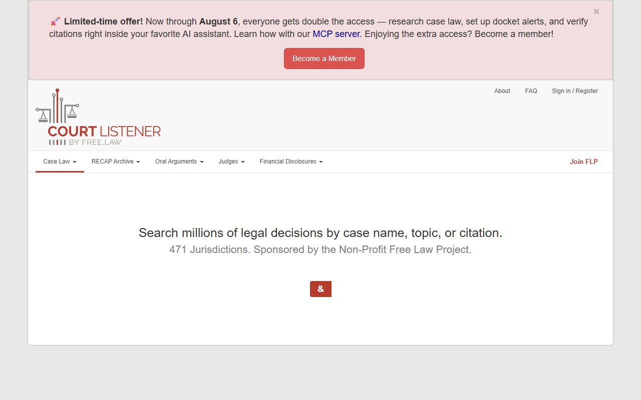 Muscogee County Superior Court records CourtListener federal docket alternative